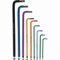 SCHMITH Zestaw kluczy TORX długich z dzurką otworem T10-T50 9 sztuk SQKT-2