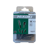 HIKOKI Końcówki wkrętakowe PZ2 25 mm 25szt. 752277