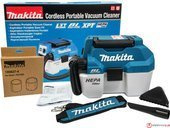 MAKITA Akumulatorowy odkurzacz 18V + filtr kpl. DVC750LZX1