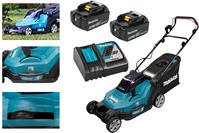 MAKITA Kosiarka akumulatorowa 18V 50l 2x5,0Ah LXT DLM432Z