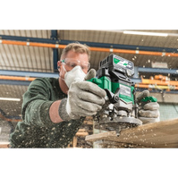 HIKOKI Frezarka górnowrzecionowa akum 36V 6 8 12 mm Body Walizka M3612DAW2Z