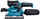 MAKITA Szlifierka oscylacyjna akumulatorowa 18V 3-biegi 2x5,0Ah DBO380RTJ