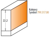 CMT Zestaw do wręgowania komplet fi 12 mm RH 935.503.11