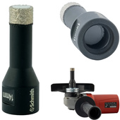 SCHMITH Otwornica diamentowa wiertło koronka 14 mm M14 do gresu SOD-M14/14