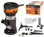 CMT Frezarka jednoręczna krawędziowa trymer z regulacją 710W 6 8 mm CMT12