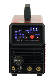 IDEAL Spawarka inwertorowa 230V Praktik TIG 200 AC/DC LED PULS MMA HF LIFT