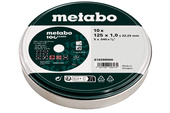 METABO Tarcza tnąca do cięcia metalu INOX stal 125x1,0 10 sztuk 616399000