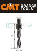 CMT WIERTŁO Z GWINTEM 10/50/65/M10/11X4 330.100.11