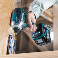 MAKITA Akumulatorowa wkrętarka zakrętarka udarowa 40V XGT TD001GZ02 Makpac