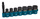 MAKITA Zestaw nasadek udarowych do zakrętarka 1/4 6-13 mm 8 sztuk E-12289