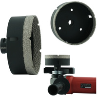 SCHMITH Otwornica diamentowa wiertło koronka 100mm M14 do gresu SOD-M14/100