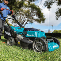 MAKITA Kosiarka akumulatorowa 2x18V 53 cm 70L stalowa obudowa DLM530Z mocna