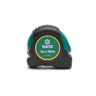 SATA Taśma miernicza z gumowym uchwytem metr./cal. 16ft x19mm ST91335ME