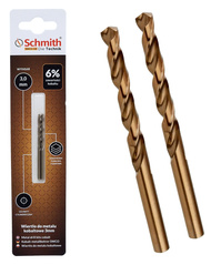 SCHMITH Wiertło do metalu stali żeliwa kobaltowe 3 mm 2 szt. SWCO-3,0