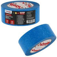 SCHMITH Taśma malarska papierowa niebieska 48mm x 50m ochronna SCH07P02005