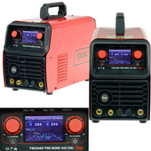 IDEAL Spawarka inwerterowa TECNO TIG 206 AC/DC LCD 2T/4T IGBT TTIG206ACLCD