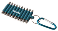 MAKITA Zestaw bitów końcówek wkrętakowych długie 50mm 10 sztuk D-65028