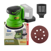 PROCRAFT Szlifierka mimośrodowa 125mm 20V Body PX20BLBB