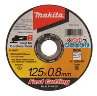 MAKITA E-10877 TARCZA DO STALI INOX 125x0,8 12szt.