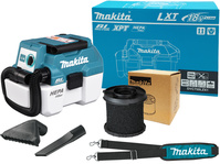 MAKITA Odkurzacz akumulatorowy 18V HEPA + filtr na mokro DVC750LZX1