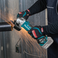 MAKITA Zestaw combo 18V DDF486 + DGA513 korpusy + walizka Makpac DLX2431