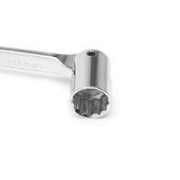 SATA Zestaw kluczy płasko-nasadowych przegub 10 12 13 14 17 19mm ST09037SJ