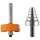 CMT Zestaw frezów do wręgowania fi 34,9x19 mm S=12 mm Z2 RH 935.502.11