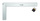 SCHMITH Kątownik aluminiowy stolarski 350mm kątomierz z podziałką SKAL-350A