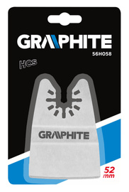 GRAPHITE Skrobak HCS sztywny 52 mm 56H058