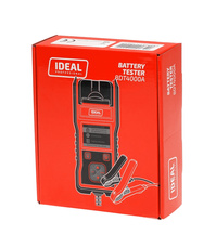 IDEAL Cyfrowy tester akumulatorów z drukarką 6/12V 40-2000 CCA BDT4000A