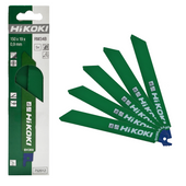 HIKOKI Brzeszczoty do piły szablastej 128mm do metalu 5 sztuk S922AF 752012