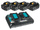 MAKITA Zestaw zasilający 18V 4x akumulator BL1850 5,0Ah + ładowarka DC18RD