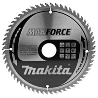 MAKITA Tarcza tnąca do drewna dokładna 190x30 mm 60 Zębów  Makforce B-32390
