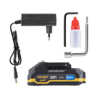 PROCRAFT Sekator akumulatorowy nożyce do cięcia gałęzi 20V 2Ah 35mm ES32LI