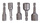 MAKITA Zestaw nasadek magnetycznych do farmer 5 sztuk 6,8,10,12,13 B-39154