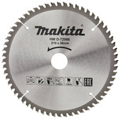 MAKITA Tarcza piła do cięcia aluminium miedzi brązu 210x30 60 Zębów D-72986