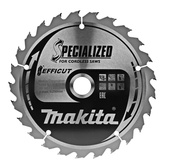 MAKITA Tarcza tnąca drewno SP6000 DSP601 DSP600 165x20 25Z Efficut B-62979