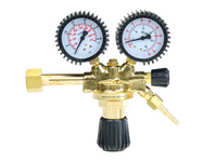 IDEAL Reduktor gazu Ar/CO2 mieszanka MIX do spawarki z 2 manometrami 265200