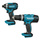 MAKITA Wkrętarka udarowa + zakrętarka DHP453 + DTD152 2x3,0Ah 18V DLX2142S