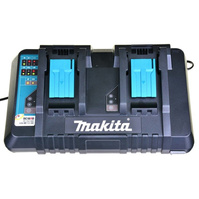 MAKITA Ładowarka podwójna dwuportowa szybka 7.2V-18V DC18RD
