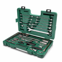 SATA Zestaw kluczy nasadowych z grzechotką 1/4" 1/2" WALIZKA 09519