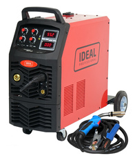 IDEAL Spawarka inwertorowa migomat TECNO MIG 370 4x4 DIGITAL MMA 370A 400V