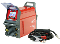 IDEAL Spawarka MIG 210 Synergic PRO4 LCD półautomat MIG/MAG MMA 200A Lutospawanie