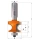 CMT Frez do krawędzi + łożysko fi 22,2x57,7 S6,35 R3,2 Z2 RH 861.032.11