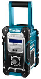 MAKITA Odbiornik radio budowlane DAB+ AUX Bluetooth zasilacz 12V 18V DMR112