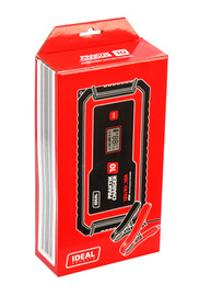 IDEAL Prostownik automatyczny samochodowy do aku 6V 12V do 220Ah PCHARGE10