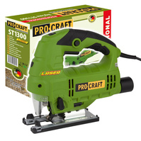 PROCRAFT Wyrzynarka przecinarka sieciowa 800W Uchwyt T Laser LED ST1300