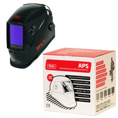 IDEAL Przyłbica maska spawalnicza automatyczna APS Pro 999D 14 DIN Black