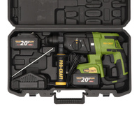 PROCRAFT Młotowiertarka akumulatorowa SDS+ 20V 2x4,0Ah 2,6J 3w1 PHA40