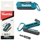 Makita Zestaw końcówek wkrętakowych Impact Black 25mm10 sztuk E-15811